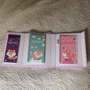 Purple Fox Plush Planner